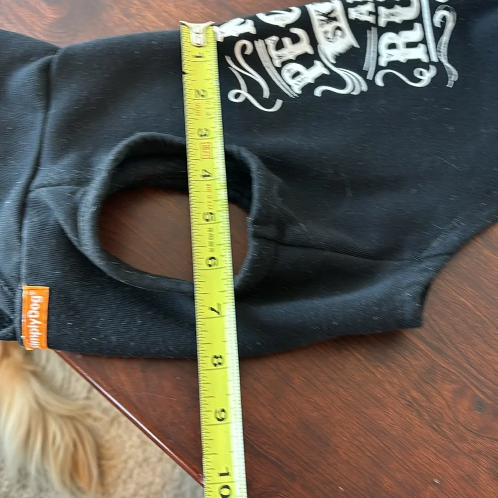 SimplyDog “My People skills Are Ruff” small dog hoodie